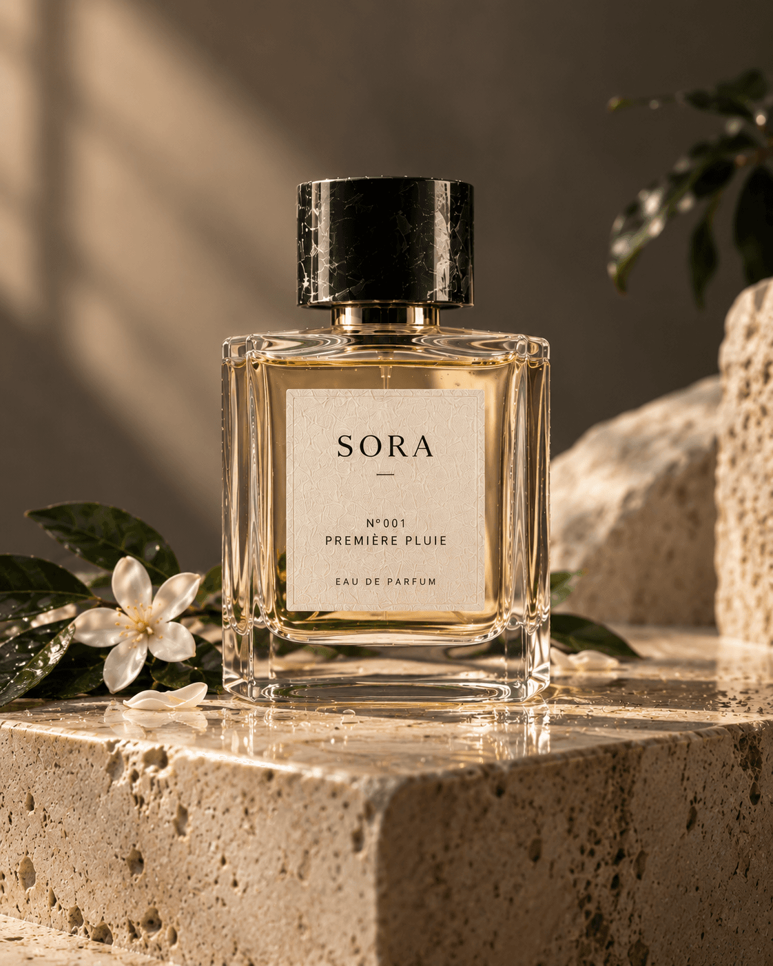 SORA N°001 PREMIÈRE PLUIE EXTRAIT DE PARFUM flacon